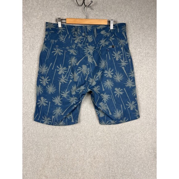 Trunks Mens Performance Multi-Functional Shorts Casual Swim Size 34 Blue Palms - Picture 3 of 11